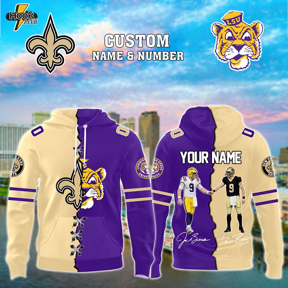 New Orleans Saints x United States Veteran Celebration 2025-3D Unisex Hoodie New Orleans Saints x United States Veteran Celebration 2025-3D Unisex Hoodie