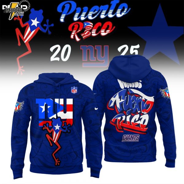 New York Giants Puerto Rico Heritage Limited Edition Shirt