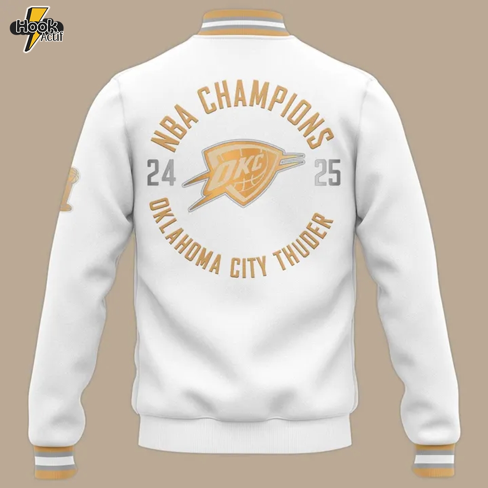 Oklahoma City Thunder 2025 Ring Ceremony Limited Jacket Oklahoma City Thunder 2025 Ring Ceremony Limited Jacket