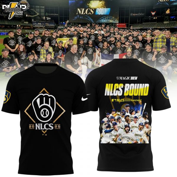 [One special Crew] Milwaukee Brewers NLCS – This Season is for UECK Shirt - Black
