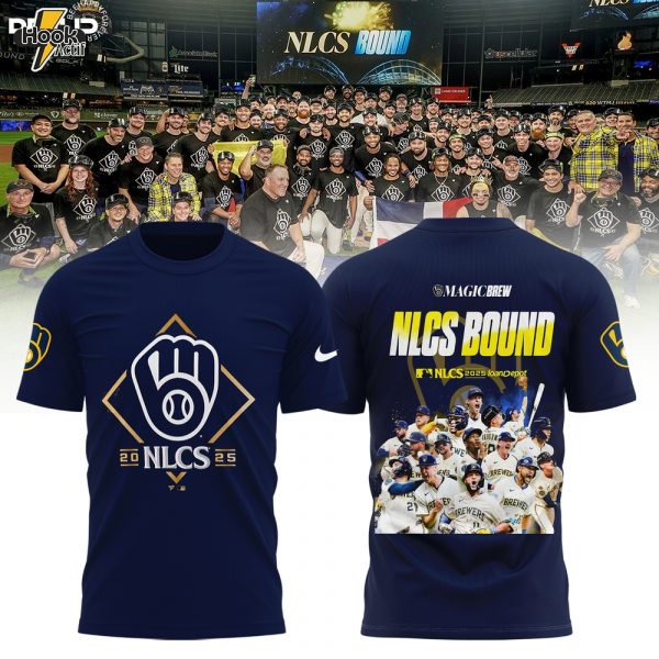 [One special Crew] Milwaukee Brewers NLCS – This Season is for UECK Shirt - Blue