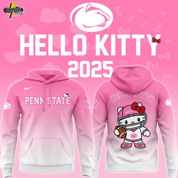 Penn State Football x Hello Kitty Hoodie 2025!