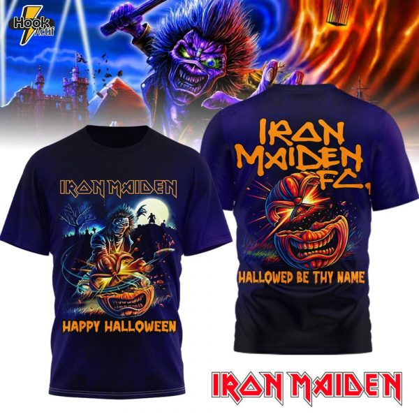 Premium Iron Maiden Happy Halloween 2025 3D Shirt