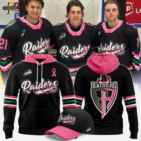 Prince Albert Raiders x 2025 Cancer Awareness Night Hoodie, Cap