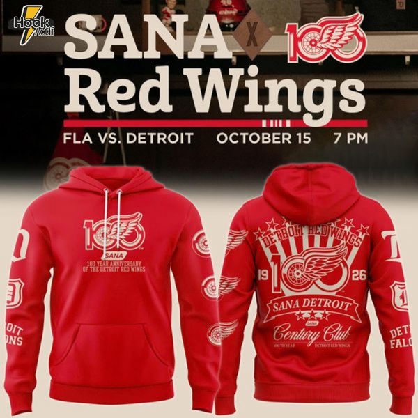 Red Wings "Century Club" SANA Hoodie