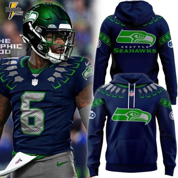 Seattle Seahawks Men's New Logo 2025 Hoodie