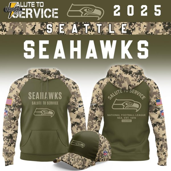 Seattle Seahawks Salute To Service Limited Hoodie