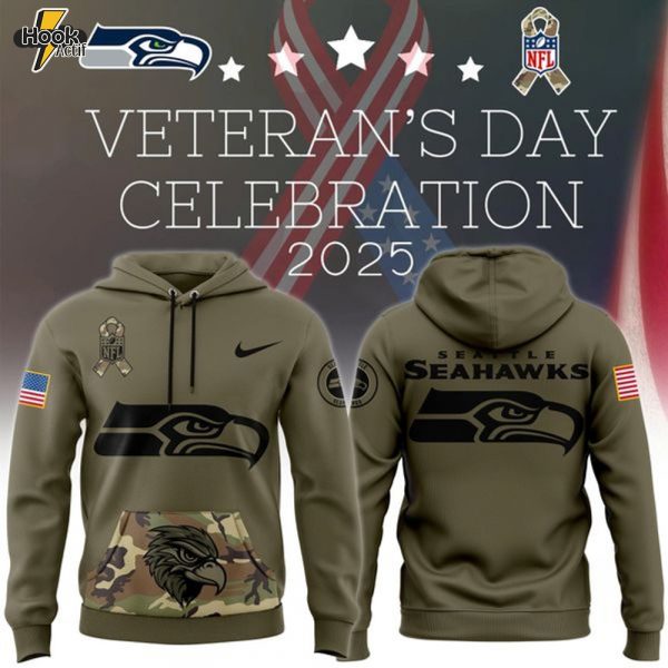 Seattle Seahawks x Veterans Day Celebration 2025 Hoodie