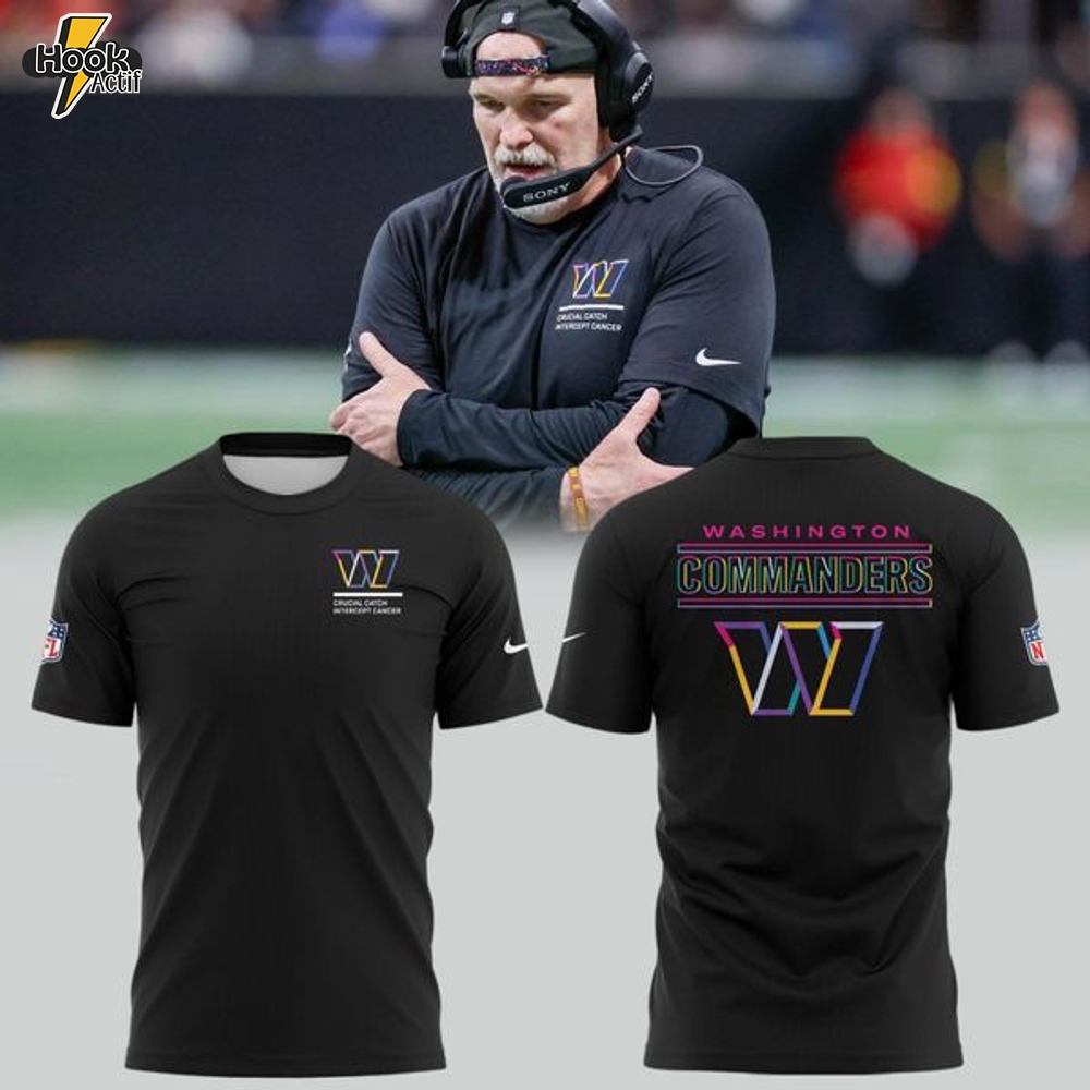Special Edition Washington Commanders 2025 NFL Crucial Catch Tshirt Special Edition Washington Commanders 2025 NFL Crucial Catch Tshirt