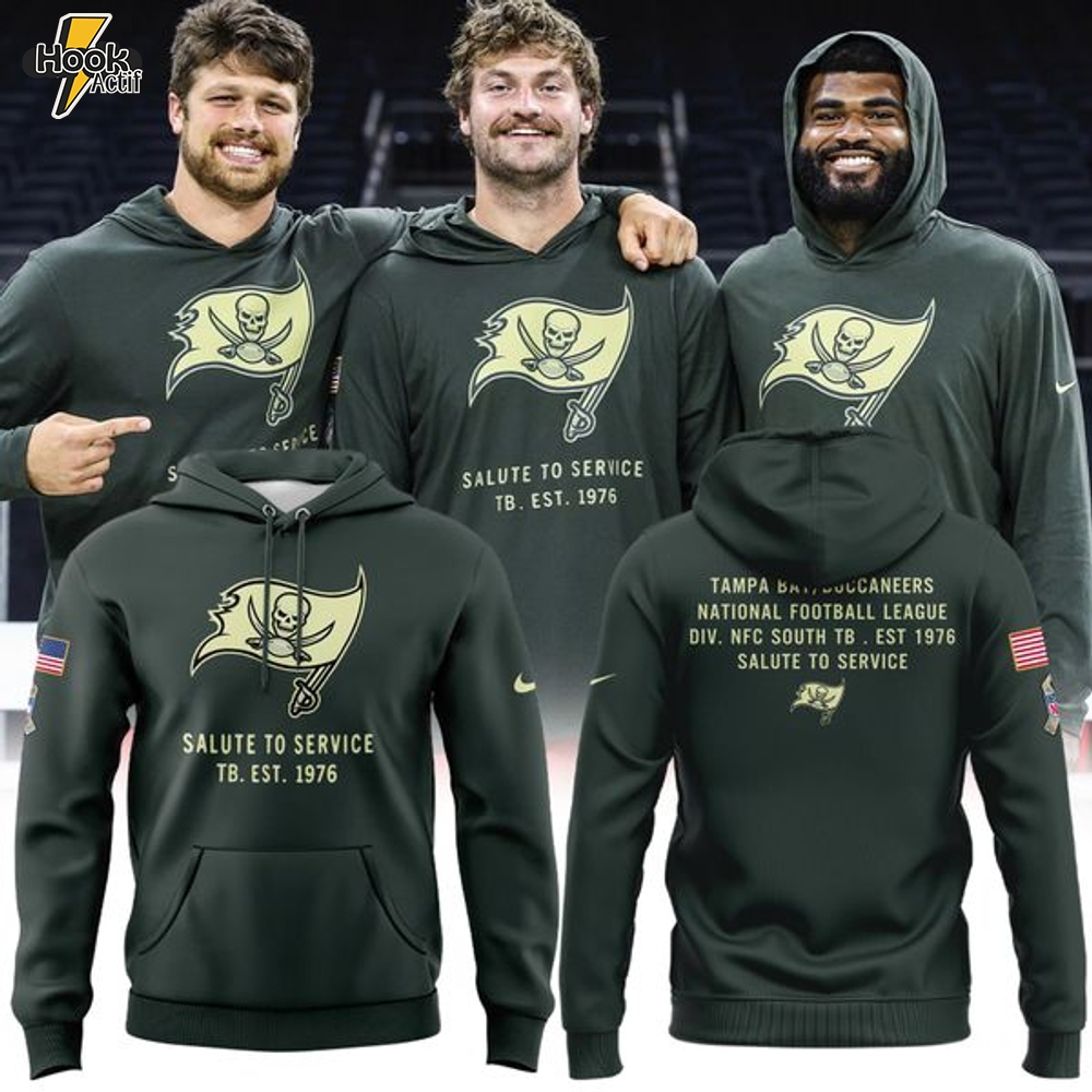 Tampa Bay Buccaneers Salute to Service Hoodie - Limited Edition Tampa Bay Buccaneers Salute to Service Hoodie - Limited Edition