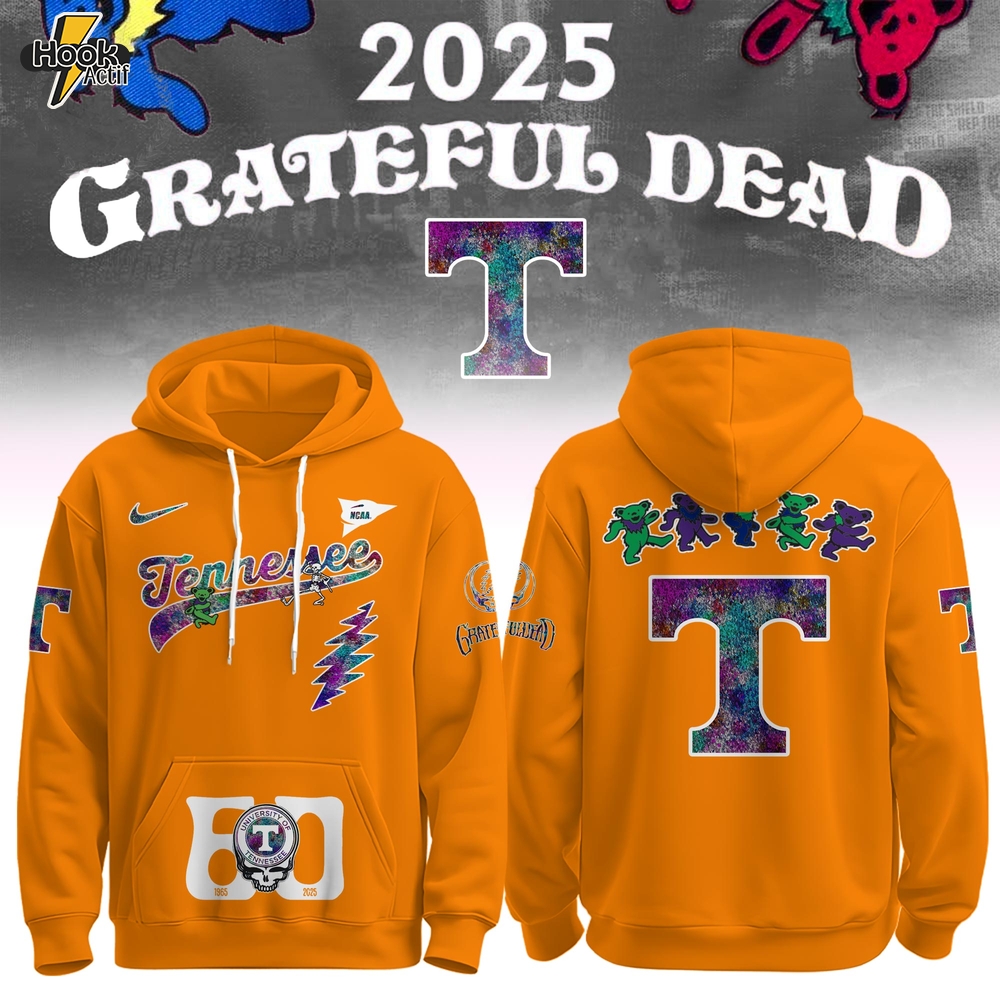 Tennessee Volunteers x Grateful Dead 60th Anniversary Hoodie Set 2025 Tennessee Volunteers x Grateful Dead 60th Anniversary Hoodie Set 2025