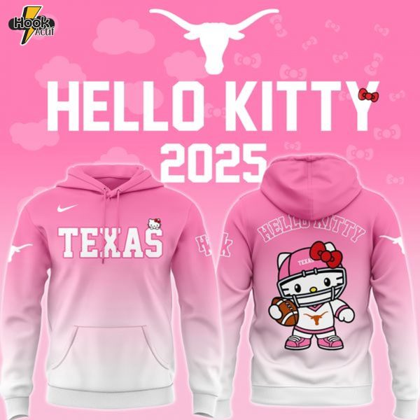 Texas Football x Hello Kitty Hoodie 2025!