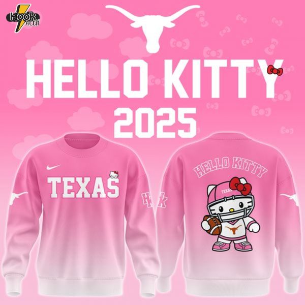 Texas Football x Hello Kitty sweat 2025!