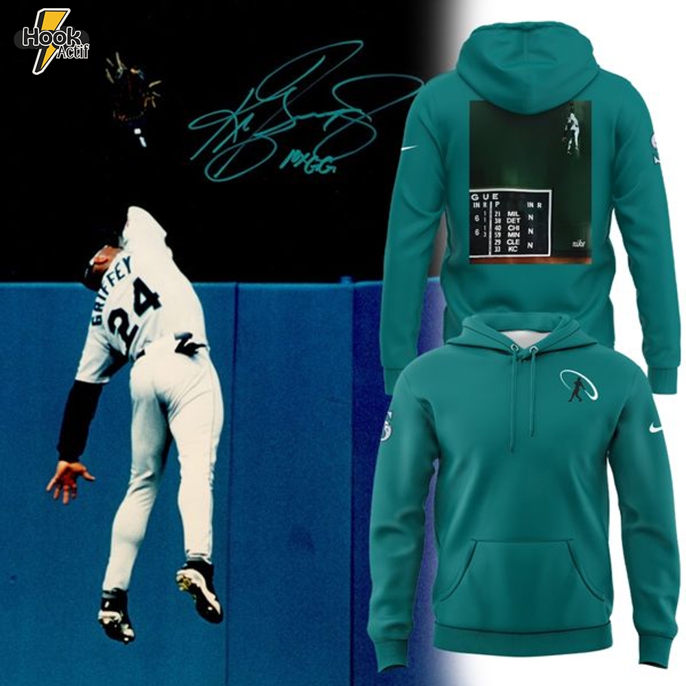 The Catch Legacy – Seattle Mariners Hoodie - Limited Edition The Catch Legacy – Seattle Mariners Hoodie - Limited Edition