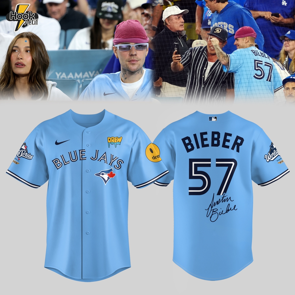 Toronto Blue Jay – Justin Bieber Limited Edition Jersey Toronto Blue Jay – Justin Bieber Limited Edition Jersey