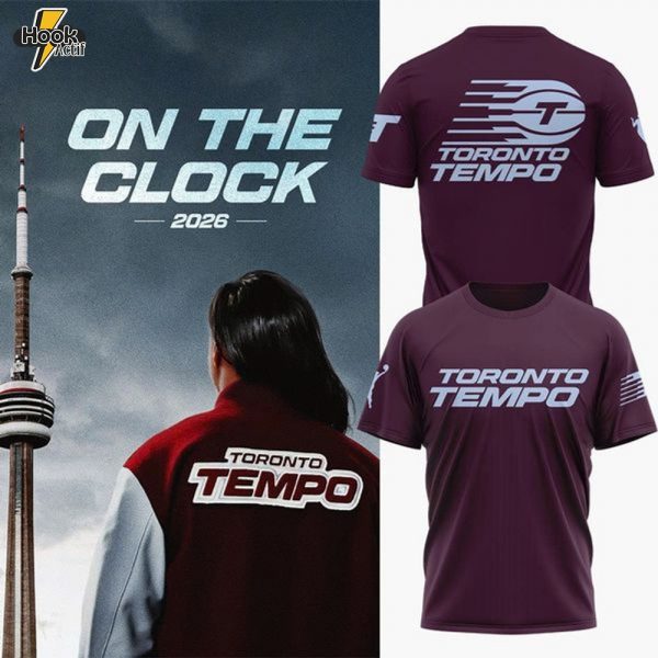 Toronto Tempo EST.2026 WNBA T-Shirt (Maroon)