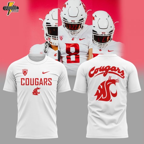 Washington State Football white, white, anthracite Tshirt 2025 Combo Shirt