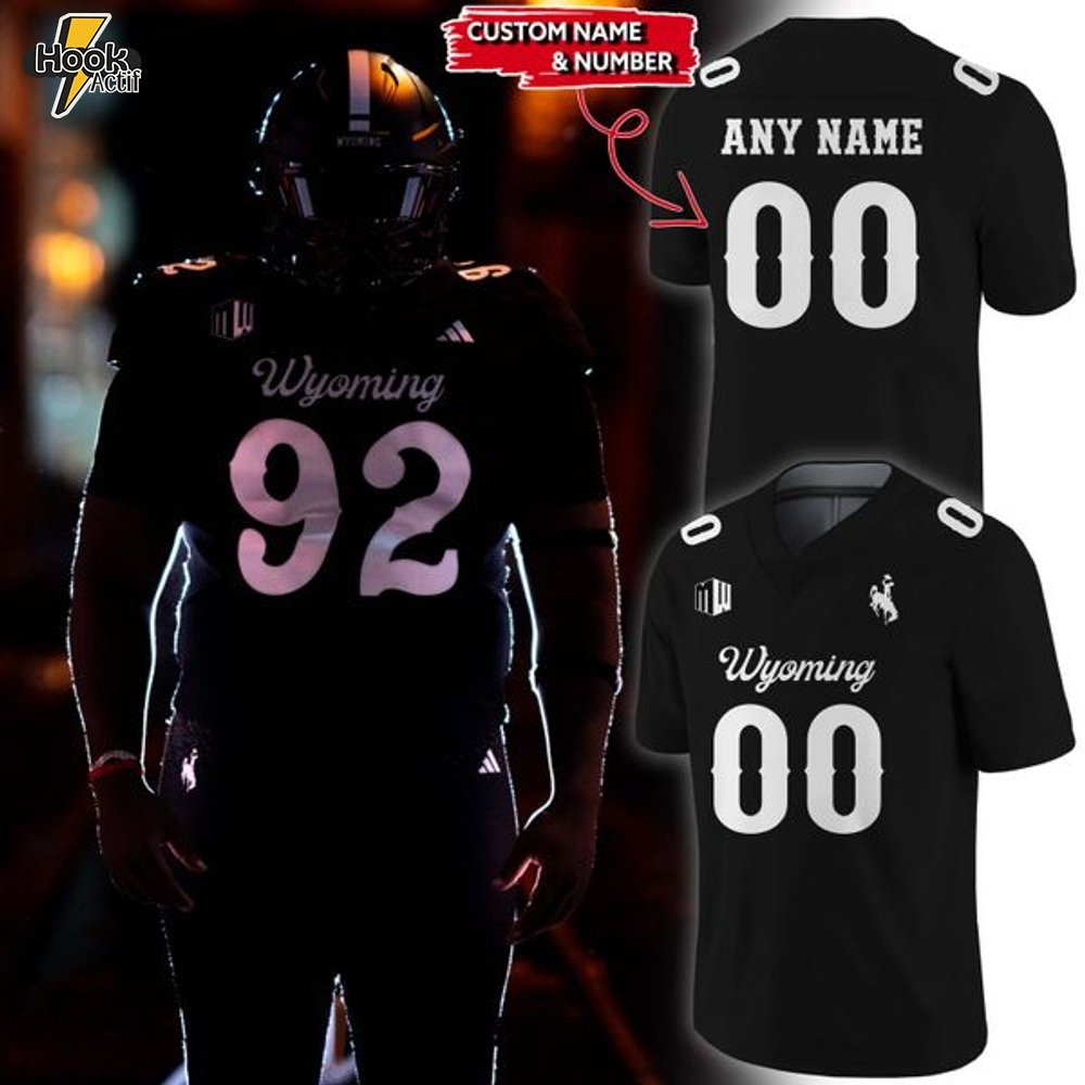 Wyoming Cowboys “Coal Edition” Custom Name Football Jersey Wyoming Cowboys “Coal Edition” Custom Name Football Jersey