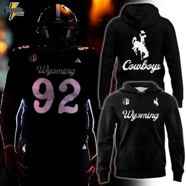 Wyoming Cowboys “Coal Edition” Hoodie - Limited Edition