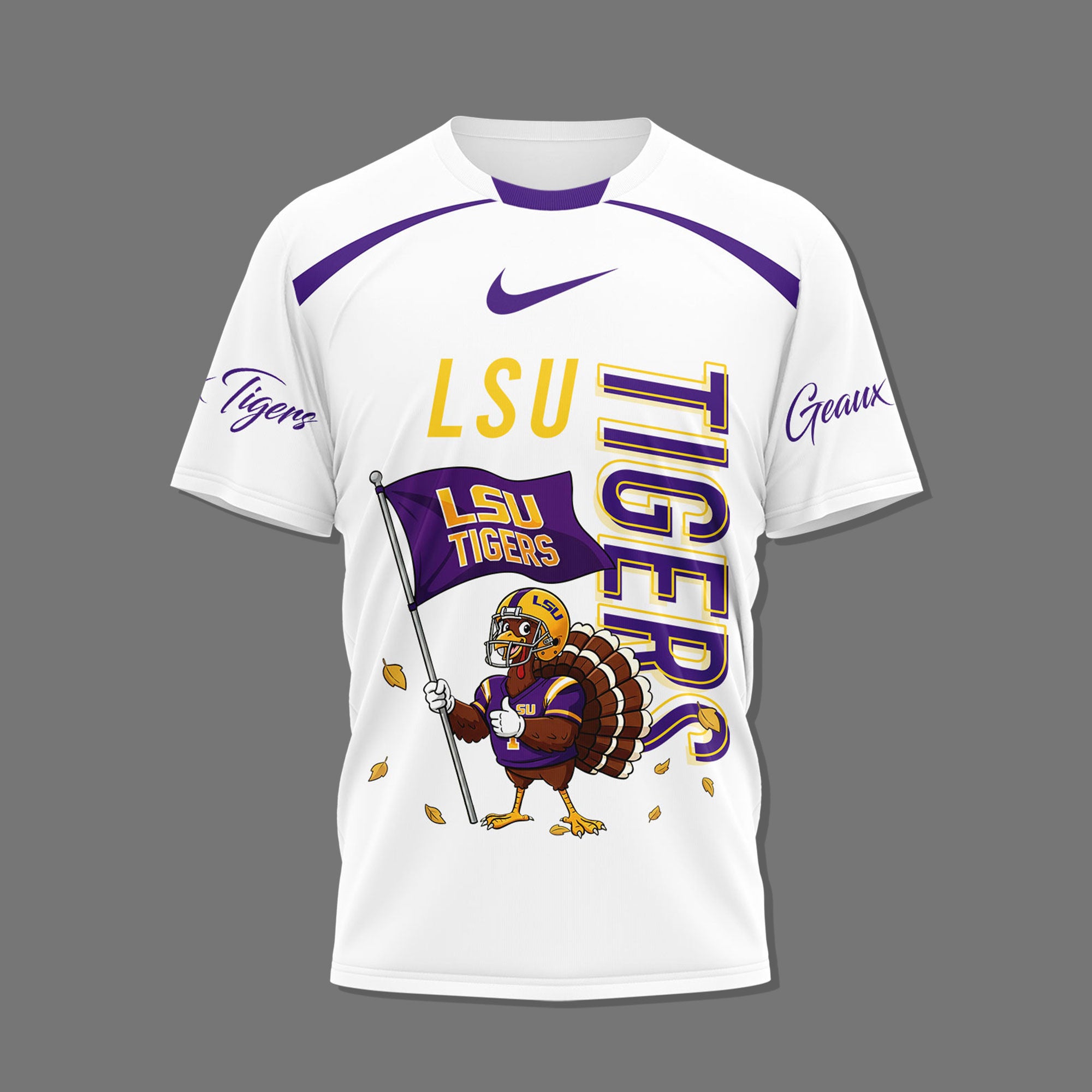 Premium Lsu Thanksgiving 3d Shirt Httt 01 Premium Lsu Thanksgiving 3d Shirt Httt 01