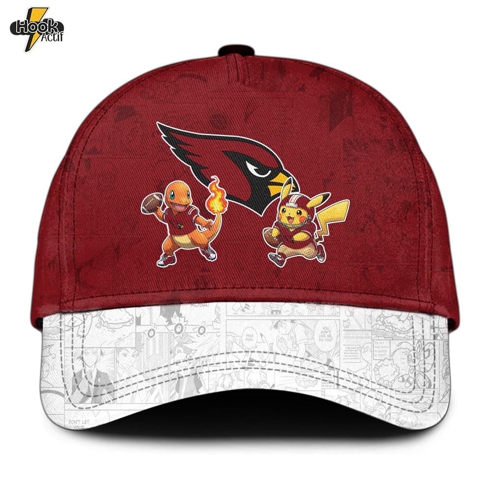 ARI Cardinals Special Pokemon Limited Edition Hoodie ARI Cardinals Special Pokemon Limited Edition Hoodie