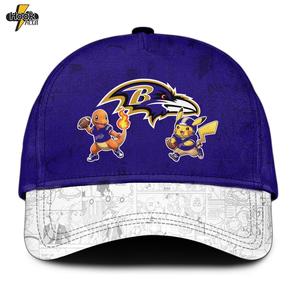 BAL Ravens Special Pokemon Limited Edition Hoodie BAL Ravens Special Pokemon Limited Edition Hoodie