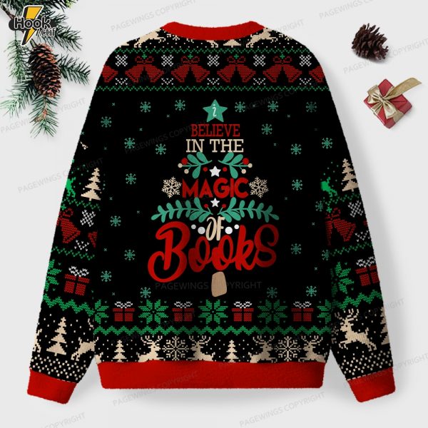 Believe-In-The-Magic-Of-Books-Unisex-Ugly-Knit-Christmas-Sweater-2.jpg