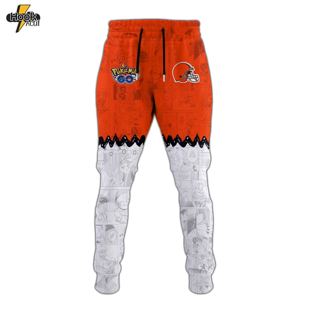 CLE Browns Special Pokemon Limited Edition Hoodie CLE Browns Special Pokemon Limited Edition Hoodie