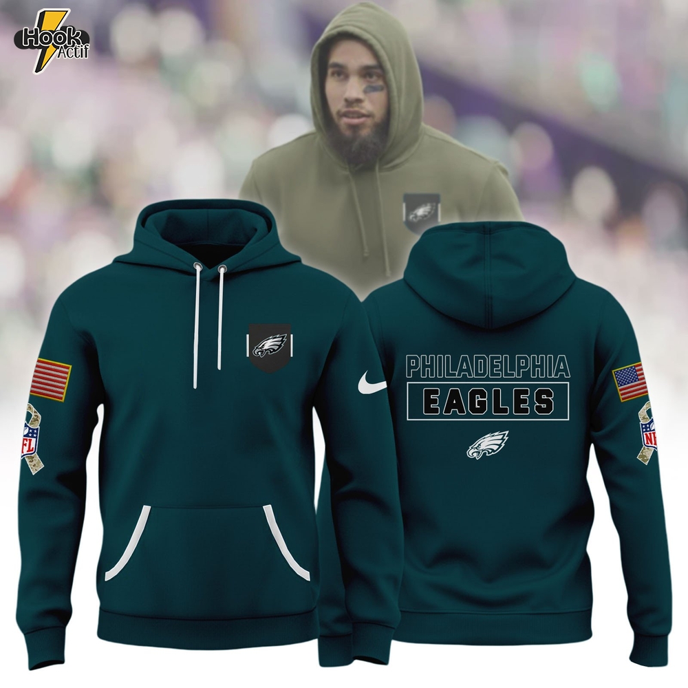 Chiefs casual print long sleeve hoodie - Blue Chiefs casual print long sleeve hoodie - Blue