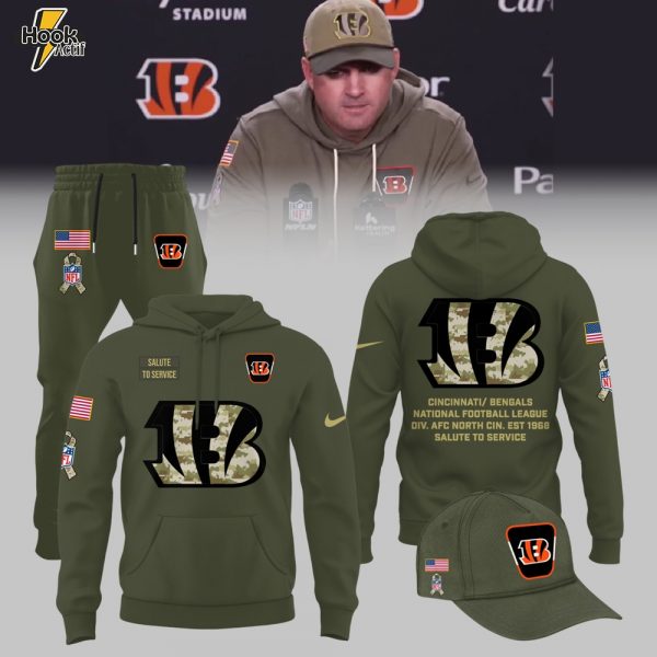 Cincinnati Bengals Camo 2025 Salute to Service Limited Edition Combo