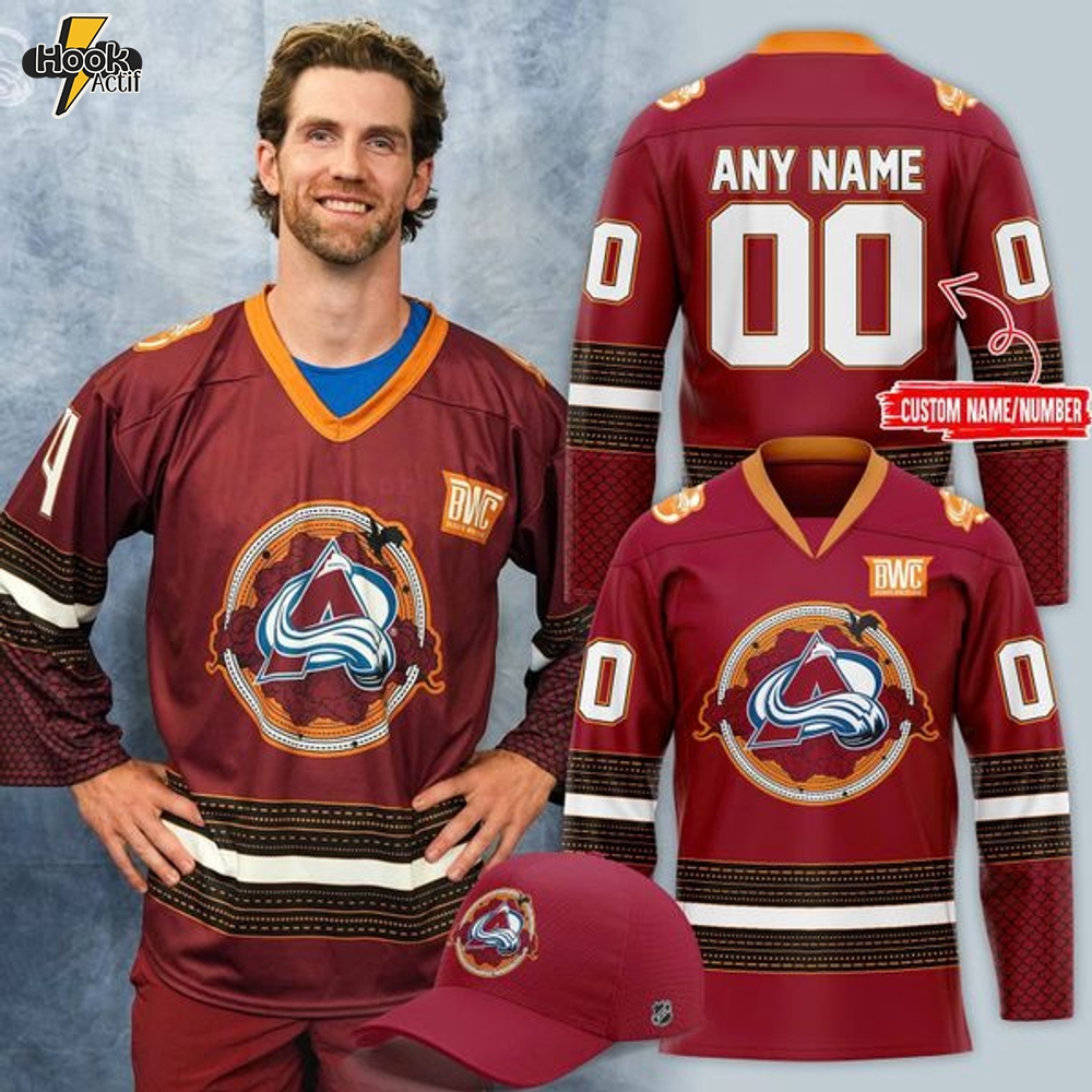 Colorado Avalanche 2025 Fourth Wing Night Jersey Colorado Avalanche 2025 Fourth Wing Night Jersey