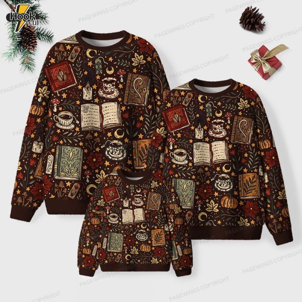 Cozy Reading Unisex Ugly Knit Christmas Sweater – Buy Online at HookActif.com