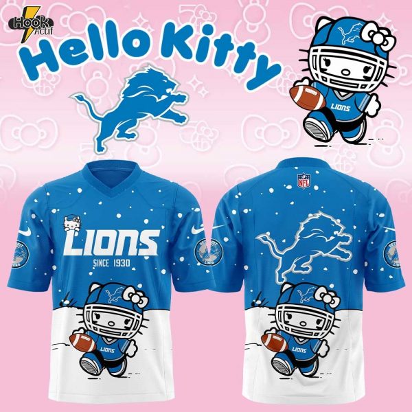 D Lions x Kitty Limited Edition Football Jersey