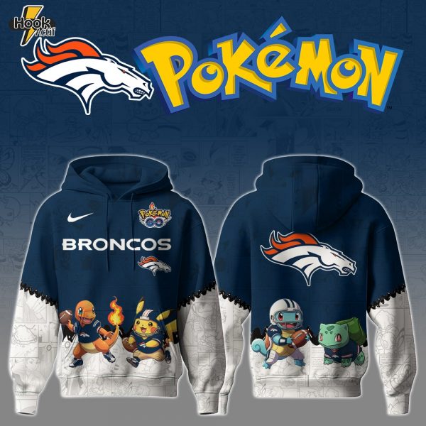 DEN Broncos Special Pokemon Limited Edition Hoodie