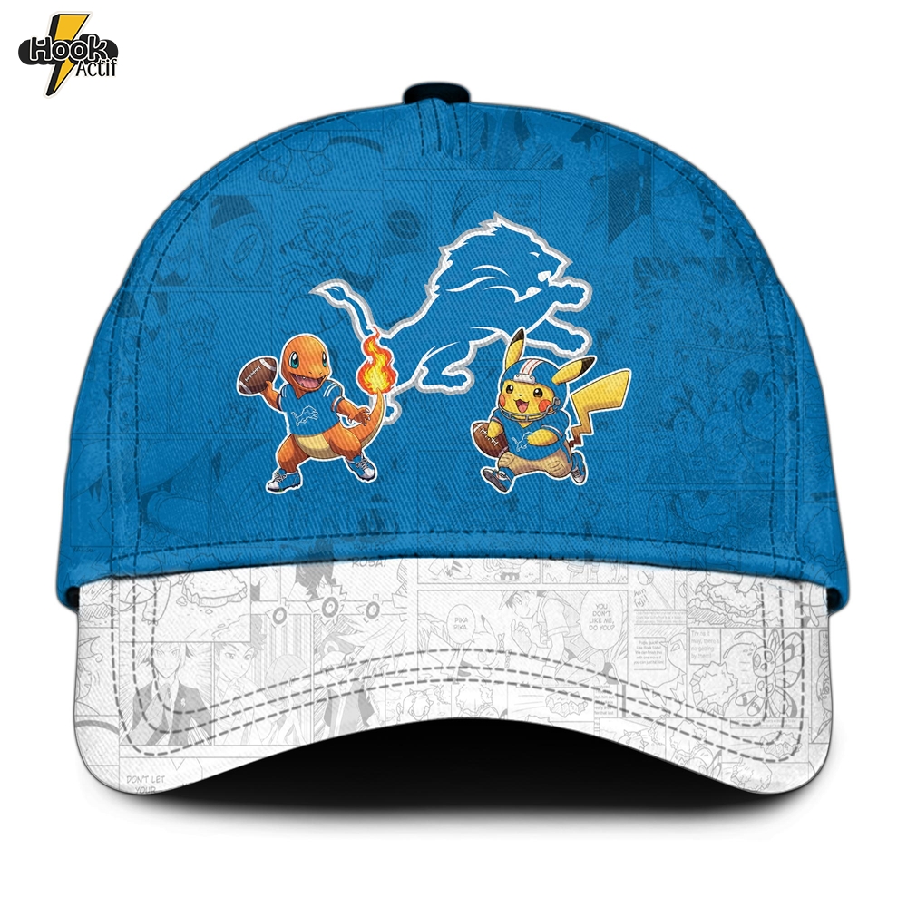 DET Lions Special Pokemon Limited Edition Hoodie DET Lions Special Pokemon Limited Edition Hoodie