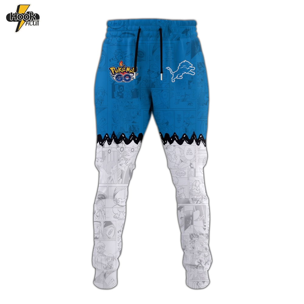 DET Lions Special Pokemon Limited Edition Hoodie DET Lions Special Pokemon Limited Edition Hoodie