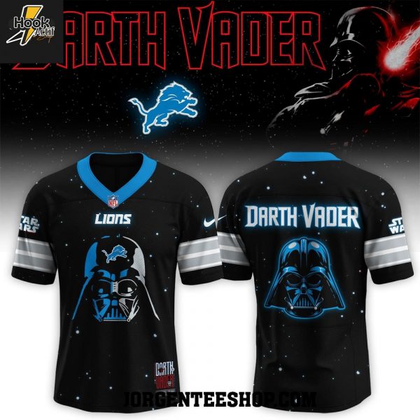 Detroit Lions Star Wars Join The Dark Side 2025 Football Jersey