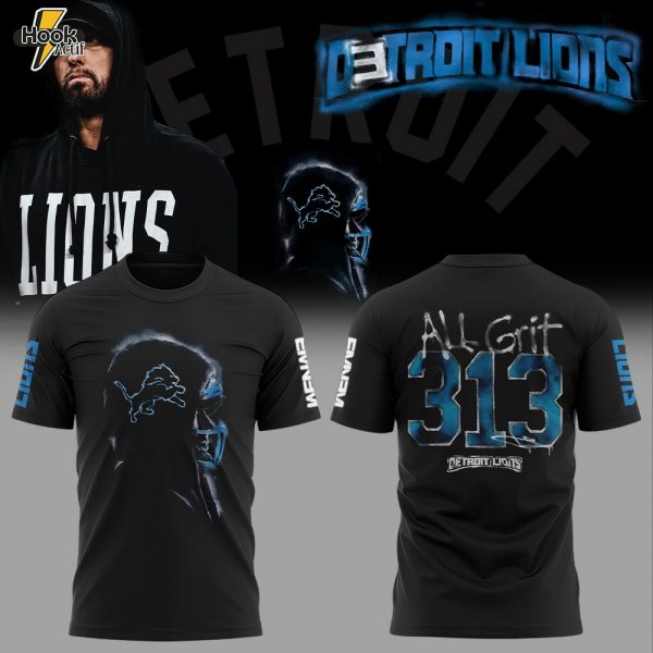 Eminem x Lions Available Collection 2025 Combo Black Shirt