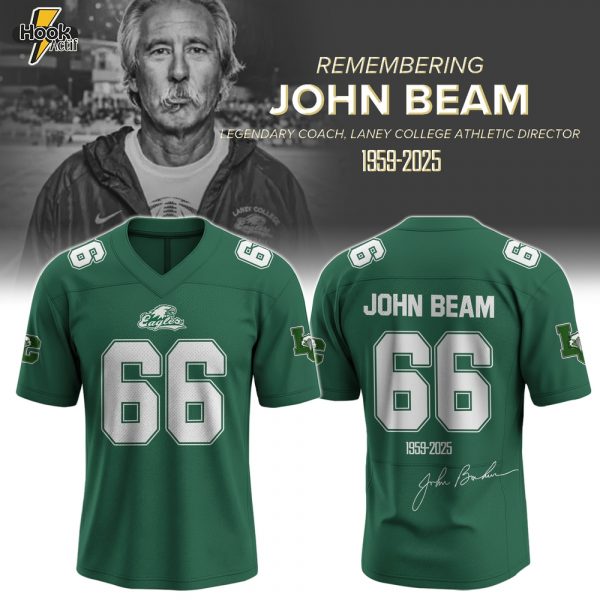 Football Fans x John Beam Memorial Shirt (1959–2025) Limited Edition Tribute to an Oakland Legend