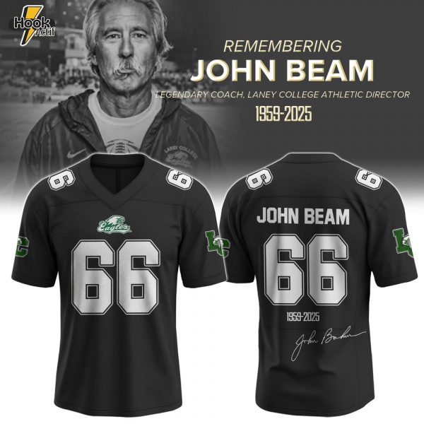 Football Fans x John Beam Memorial Shirt (1959–2025) Limited Edition Tribute to an Oakland Legend V1