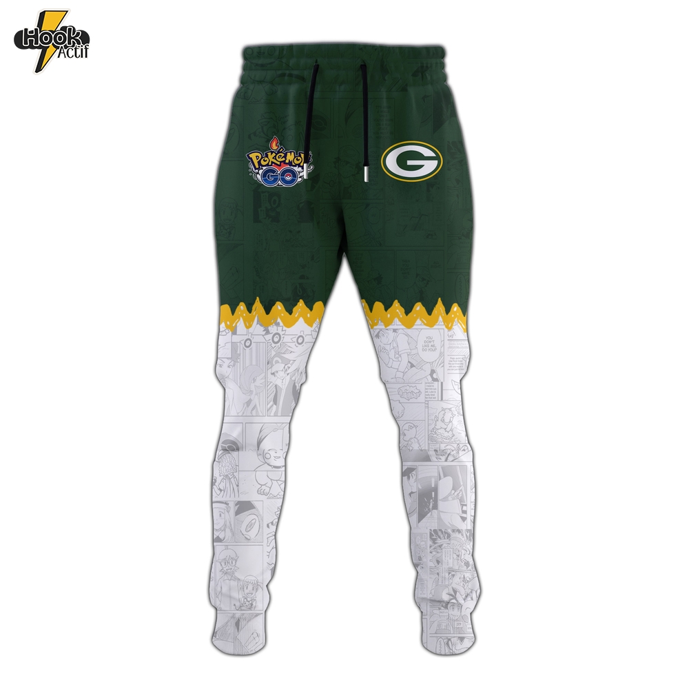 GB Packers Special Pokemon Limited Edition Hoodie GB Packers Special Pokemon Limited Edition Hoodie