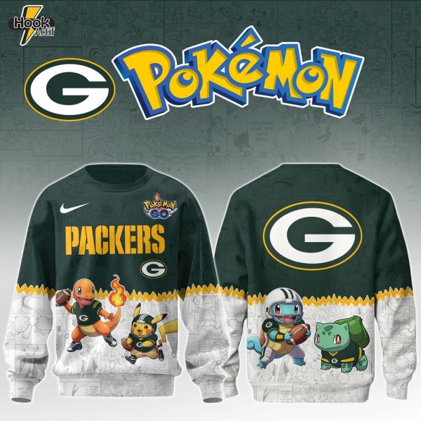 GB Packers Special Pokemon Limited Edition Sweatshirt