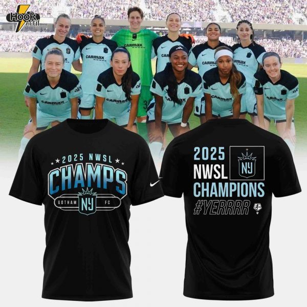 GOTHAM FC – 2025 NWSL CHAMPIONS TEE