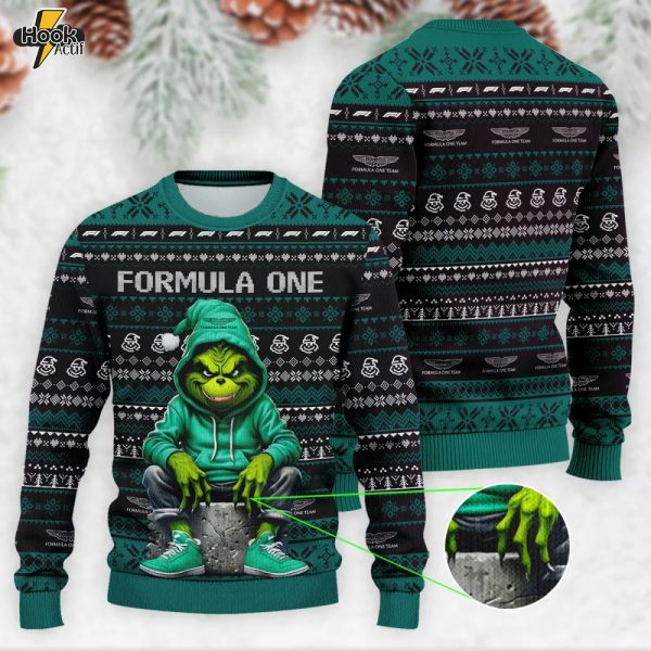 Grinch x Aston Martin Formula 1 – Ugly Sweater