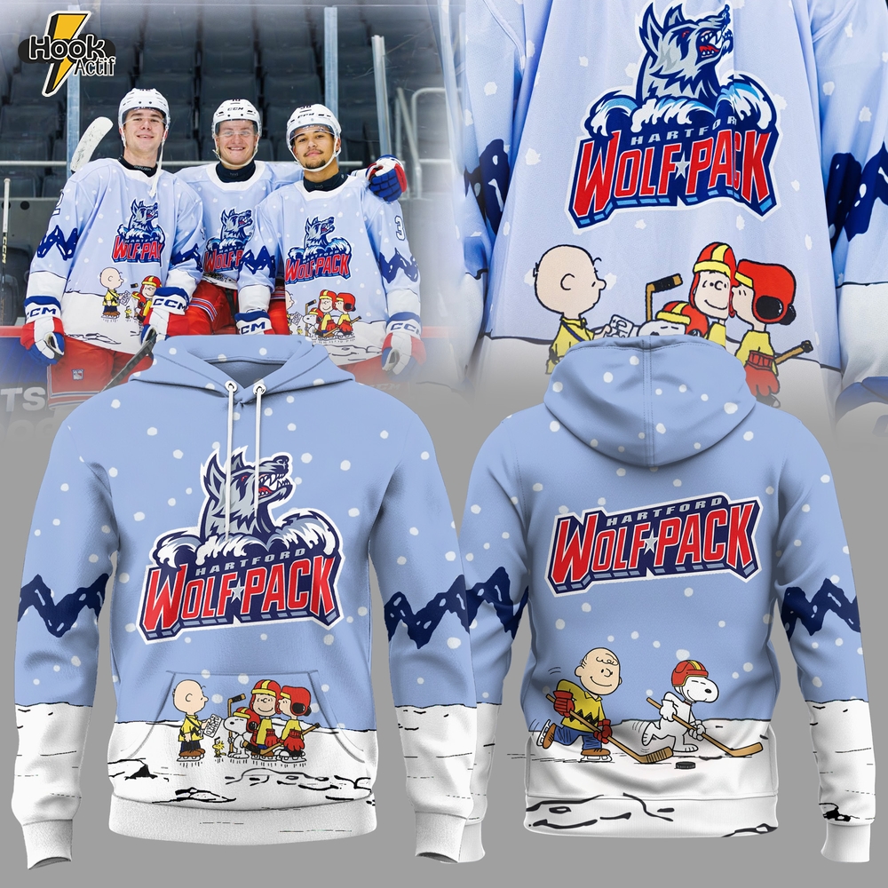 Hartford Wolf Pack x Snoopy limited editions Hoodie Hartford Wolf Pack x Snoopy limited editions Hoodie