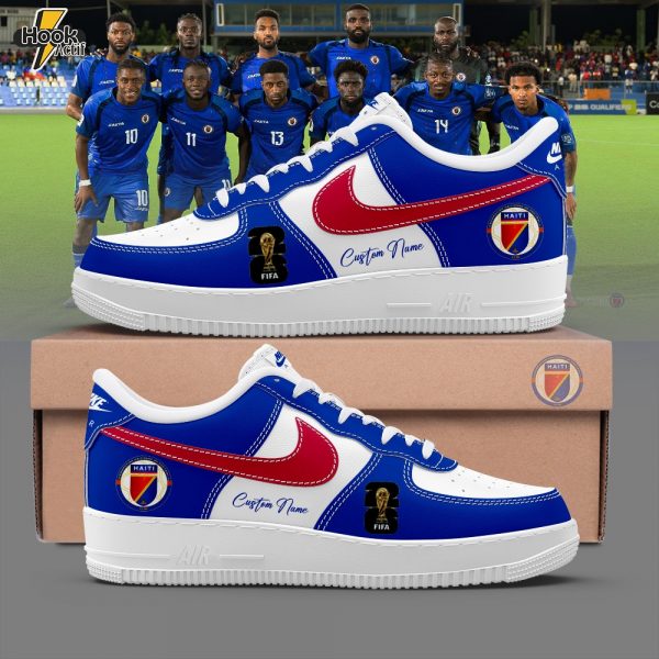 Haïtienne De Football 2026 World Cup Collection Custom Name Shoes AF V2