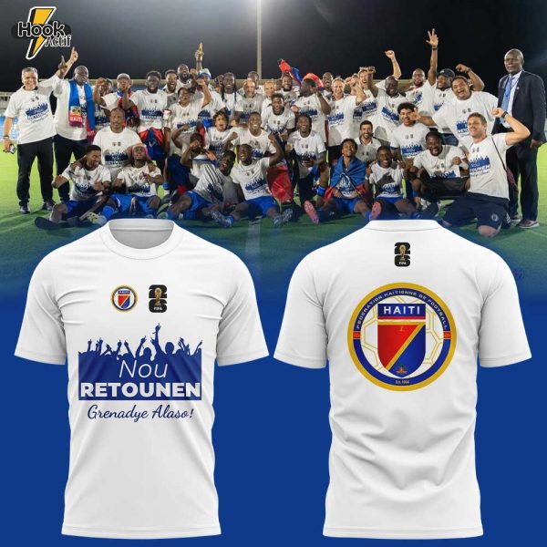 Haïtienne De Football Nou Retounen Collection Combo Shirt