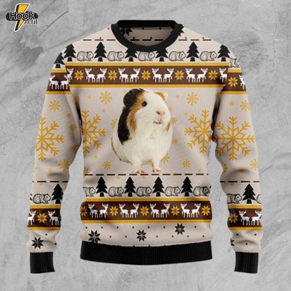 Hedgehog Cute Ugly Christmas Sweater