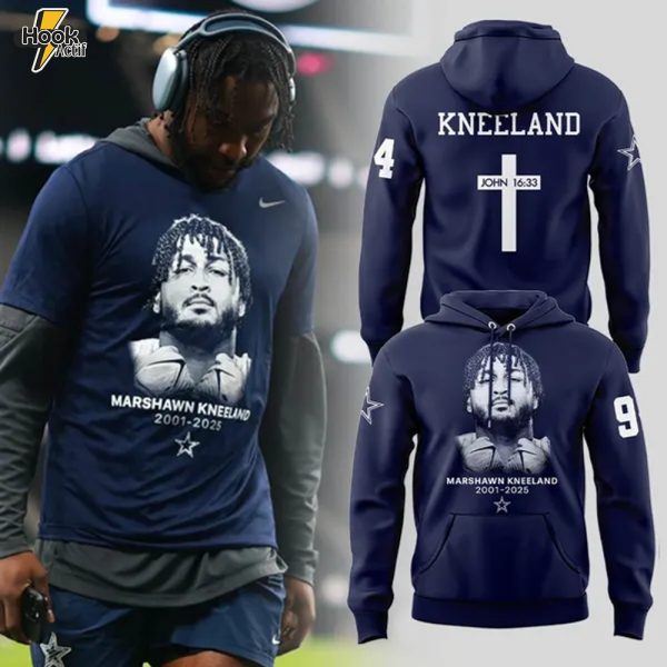 💙 Honoring Marshawn 💙 Kneeland Hoodie