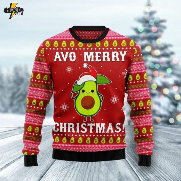 Avo Merry Christmas Ugly Christmas Sweater